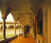 Fra Angelico View of the Convent of San Marco oil painting